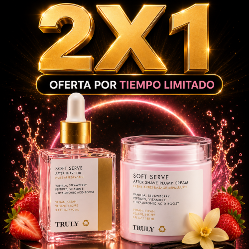 2 X 1: TRULY CREMA + TRULY SERUM FRESA